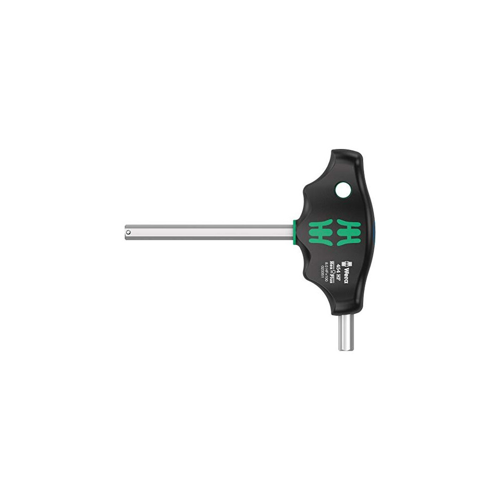 Wera 05023351001 454 Hf Thandle Hexagon Screwdriver Hexplus With Holding Function 8 X 100 Mm