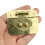Pure Copper Square Wood Box Toggle Latch Retro Decorative Lock Catch Lock with Screws for Suitcase Chest Trunk Latch Clasp Jewelry Box 65 52cm Golden 3
