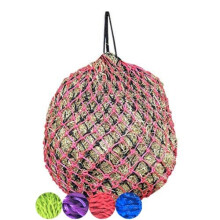 Double Hay Net For Horses Net Bag With Extra Strong Mesh Holes For Greedy Horses Horse Accessories Haynet For Haylage Horse Treats Soak Hay Bale