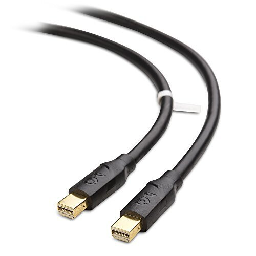 Cable Matters Mini DisplayPort to Mini DisplayPort Cable Mini DP Cable in Black 1m 4K Resolution Ready