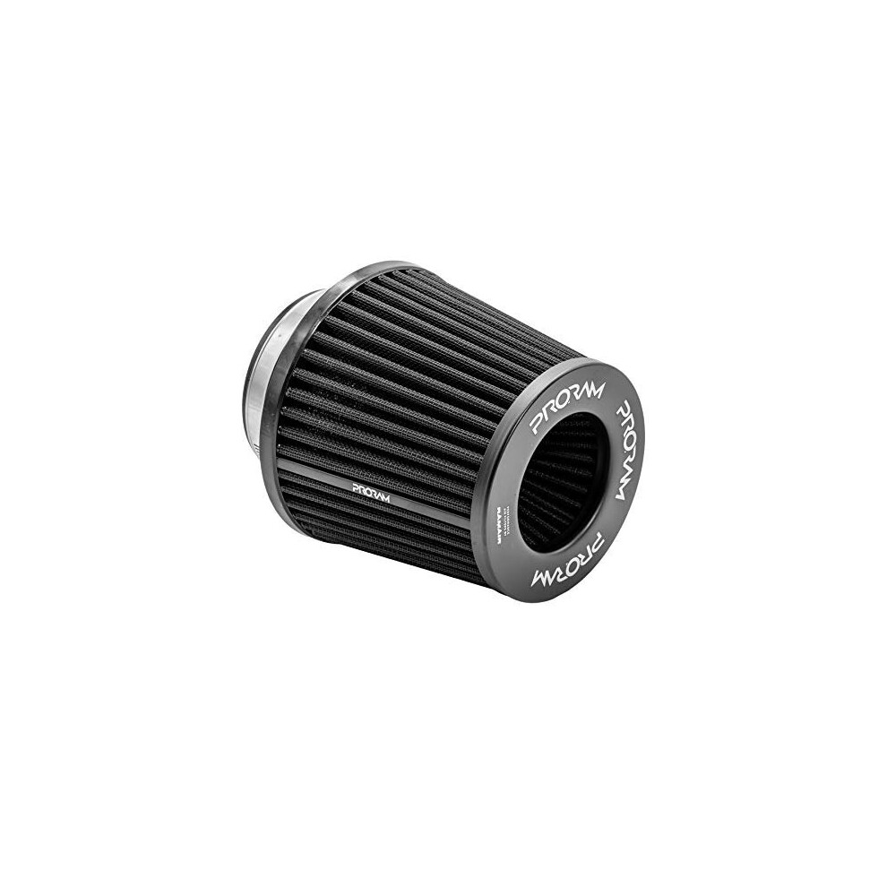 Proram Universal 3 76Mm Id Neck Performance High Flow Induction Cone Air Filter 5056185609649