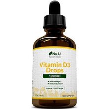 Vitamin D Drops 1000 IU 10000 IU per 10 Drops 50 More 90ml Equivalent to 3000 Drops High Strength Liquid D3 in MCT Oil with Flexible Dosage High