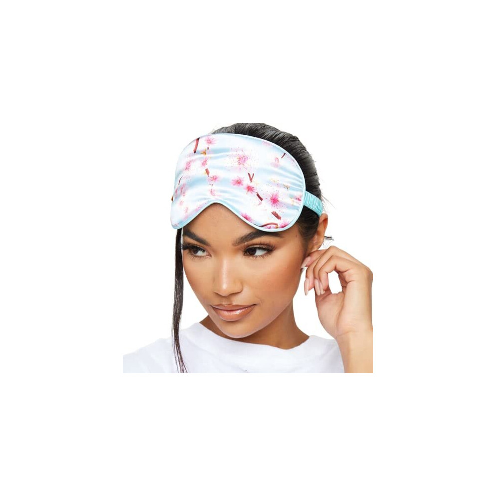 Satin Sleep Mask Eye Mask Deep Dream Sleep Masks for Women Men Soft Sleeping Eye Mask to Nourish Skin Reduce Dark Circles Eye Sleep Mask to Block Out