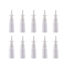 20pcs Nasal Spray Bottles Refillable Fine Mist Sprayers Empty Nose Mist Sprayer for Home Outdoor 10ML