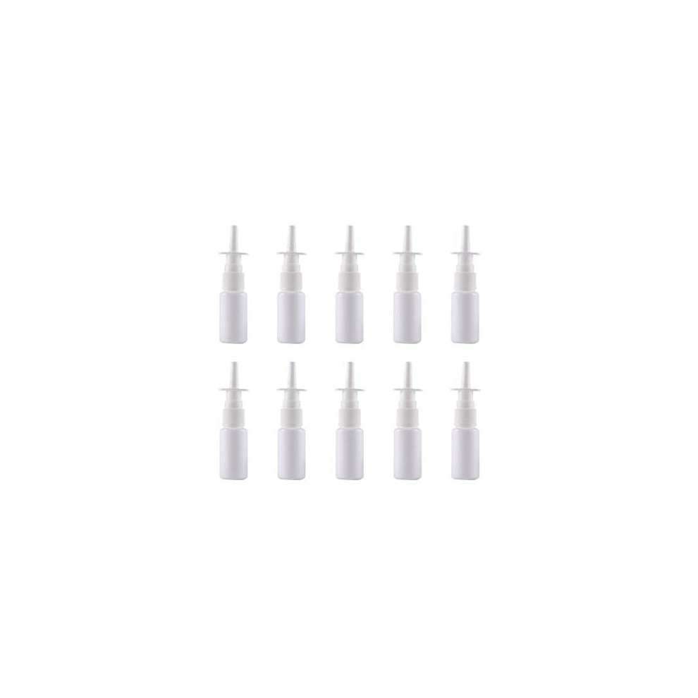 20Pcs Nasal Spray Bottles Refillable Fine Mist Sprayers Empty Nose Mist Sprayer For Home Outdoor 10Ml Artibetter
