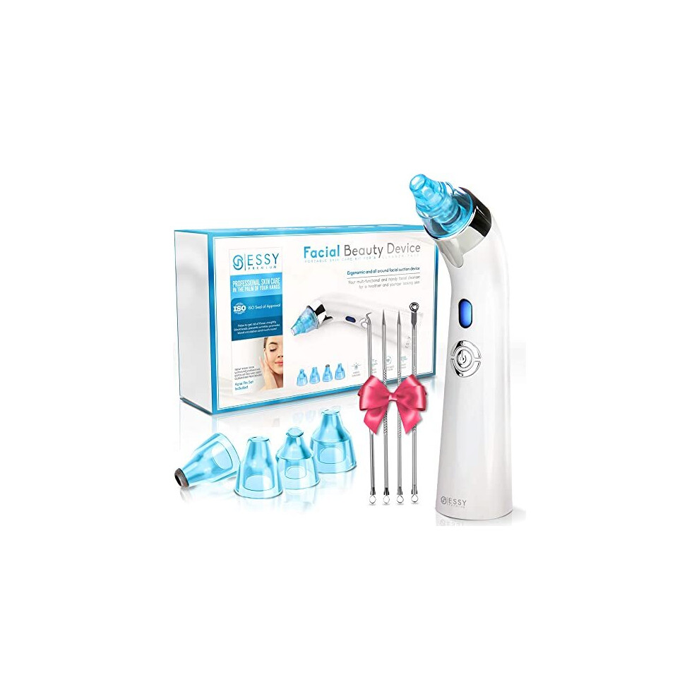 Essy Blackhead Remover Vacuum Pore Cleaner Acne Comedone Extractor Face Pore Vacuum Blackhead Remover Tool Facial Pore Cleanser Sucker Spot Pimple
