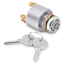 12V Ignition Switch 3 Position Ignition Switch with ON OFF Start Ignition Controls Switch Used for Most Cars Motorcycles and Boats