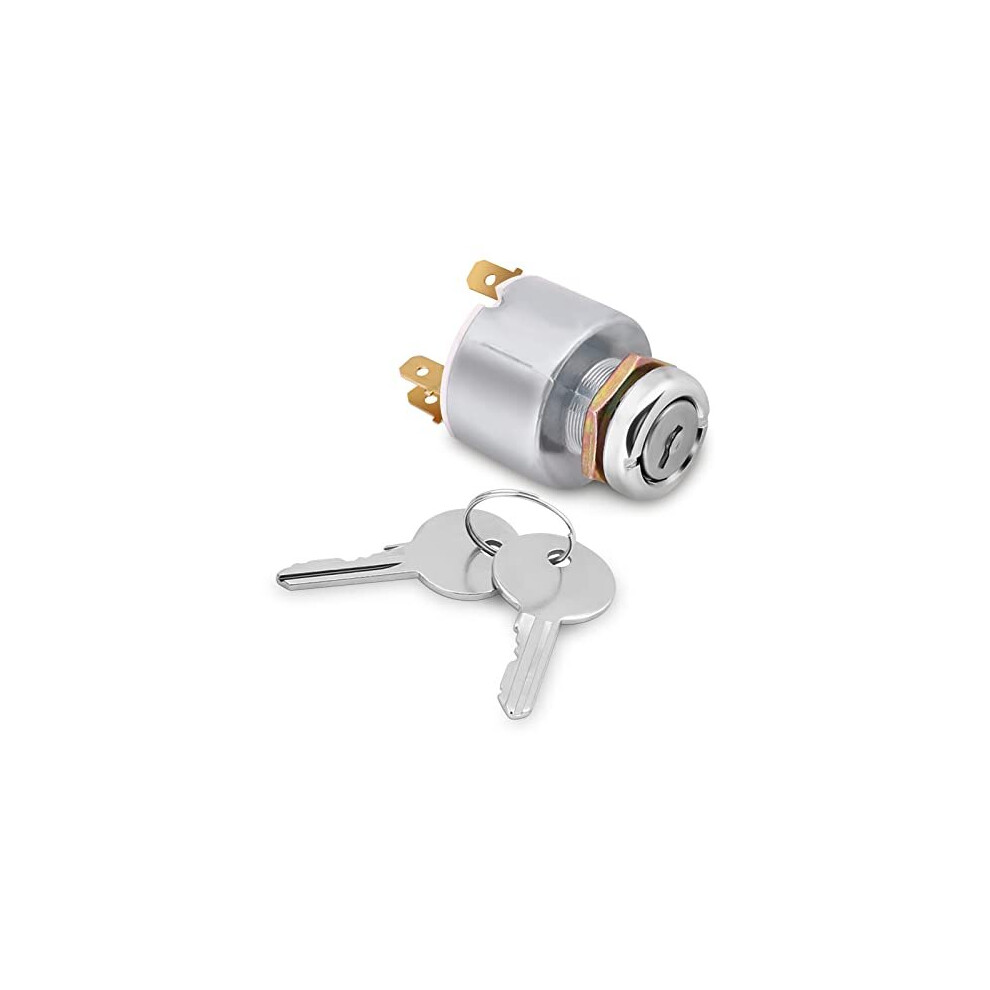 Yhg 12V Ignition Switch 3 Position Ignition Switch With On Off Start Ignition Controls Switch Used For Most Cars Motorcycles And Boats