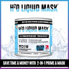 H20 Liquid Masking fluid 2in1 Liquid Mask Primer Fast Results Impeccable Finish Simple Easy applicationEasy Peel No Residue Primer Paint Mask and Peel