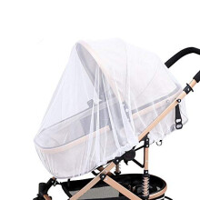 Pram Net Universal Mosquito Fly Bug Insect Net Protection Cover Fine Mesh Insect Protection Netting Insect Net for Car Seat Buggy Carrycot Bed
