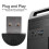 USB Mini Recording Microphone 360 Omnidirectional Portable Studio Speech Audio MIC Adapter Suitable for Web Chat Network Video Conferencing Network 3