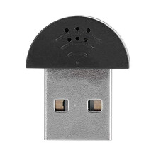 USB Mini Recording Microphone 360 Omnidirectional Portable Studio Speech Audio MIC Adapter Suitable for Web Chat Network Video Conferencing Network