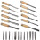 Professional Wood Carving Chisel Set 12 Piece Sharp Woodworking Tools wCarrying Case Great for Beginners 2