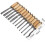 Professional Wood Carving Chisel Set 12 Piece Sharp Woodworking Tools wCarrying Case Great for Beginners 3