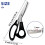 Pinking Shears for Dressmaking Professional Stainless Steel Tailor Pinking Scissors for Felt Paper Fabric CuttingSewing Handled Zig Zag Scissors 2