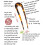 2 Pack French Style Cellulose Acetate Tortoise Shell U Shaped Hair Pin Fork Sticks 2 Prong Updo Chignon Pin for women 3