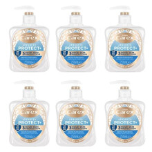 Advanced Protect Moisturising Antibacterial Hand Wash Liquid Hand Soap with 3 Hour Protection Kind to Skin Bulk Buy Pack of 6 x 250 ml
