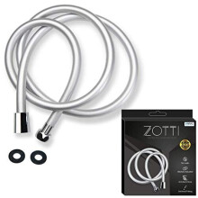 PVC Shower Hose 2m Strong AntiBurst Universal Standard Fitting Easy Replacement