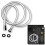 PVC Shower Hose 2m Strong AntiBurst Universal Standard Fitting Easy Replacement 1