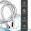 PVC Shower Hose 2m Strong AntiBurst Universal Standard Fitting Easy Replacement 2
