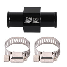 Water Temp Meter Temperature Gauge Joint Pipe Hose Sensor Gauge Adapter for Motorcycle 18mmcar temperature gauge kit16mm temperature sensor
