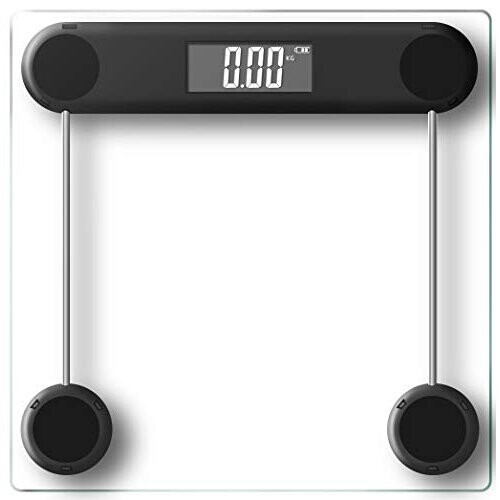 Digital Electronic Bathroom Scale 180KG Backlit Weight Management Clear 1