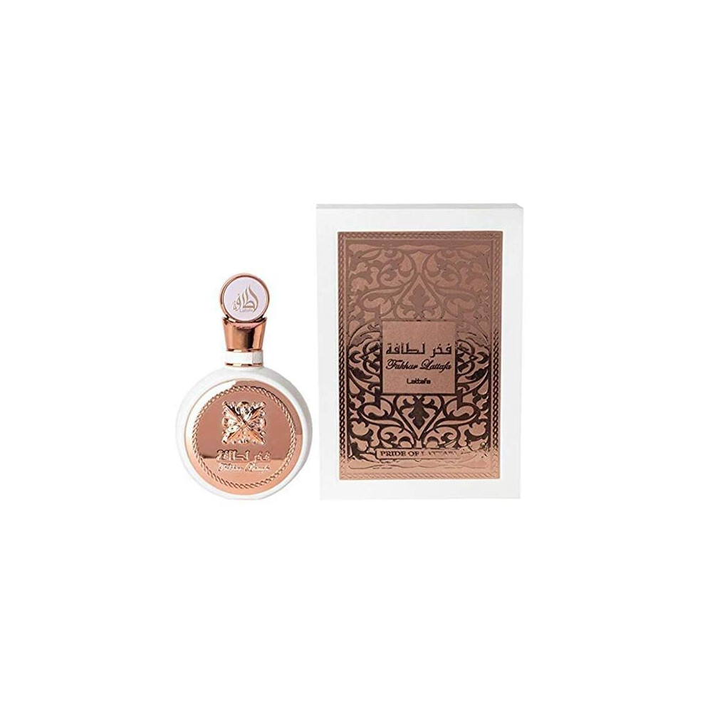 Fakhar Pride Perfume 100 ml Eau de Parfum for Women Arabic Oud Oriental Womens Fragrance Attar Women Halal Musk Notes Rose Jasmine YlangYlang