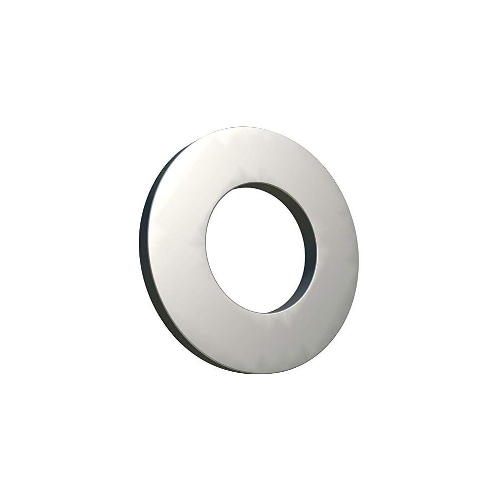 M10 Flat Penny Washer Pack of 50 Plain Wide Round Metal Alloy Steel Washers for Screws Zinc Coated Plated Galvanized Heavy Duty Certified Standart-image-OPC-PBKTXVX-NEW