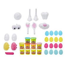 F0647FF1 Basket Toy 25Piece Bundle with 10 Cans of NonToxic Modeling Compound Easter Crafts for Kids 3 Years Bunny Dough Set Multi Amazon Exclusive