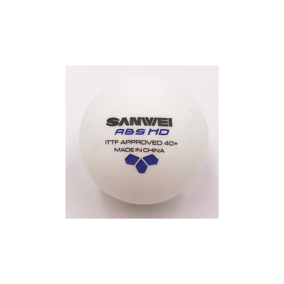 ABS HD 3 Star Table Tennis Balls pack of 3 balls white ITTF approved premium competition ping pong balls