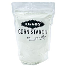 AKSOY 100 Pure Corn Starch 125 KG Airtight Container All Natural Thickener for Soups Stews Gravy Baking Pies Puddings Cakes NonGMO Vegan FoodGrade
