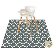 Baby Splat Floor Mat for Under High ChairArtsCrafts by CLCROBD 51 Waterproof AntiSlip Food Splash Spill Mat for Eating Mess Washable Floor Protector