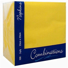Napkins 2ply 100 Pieces for PartiesEventsDinnersHome Yellow