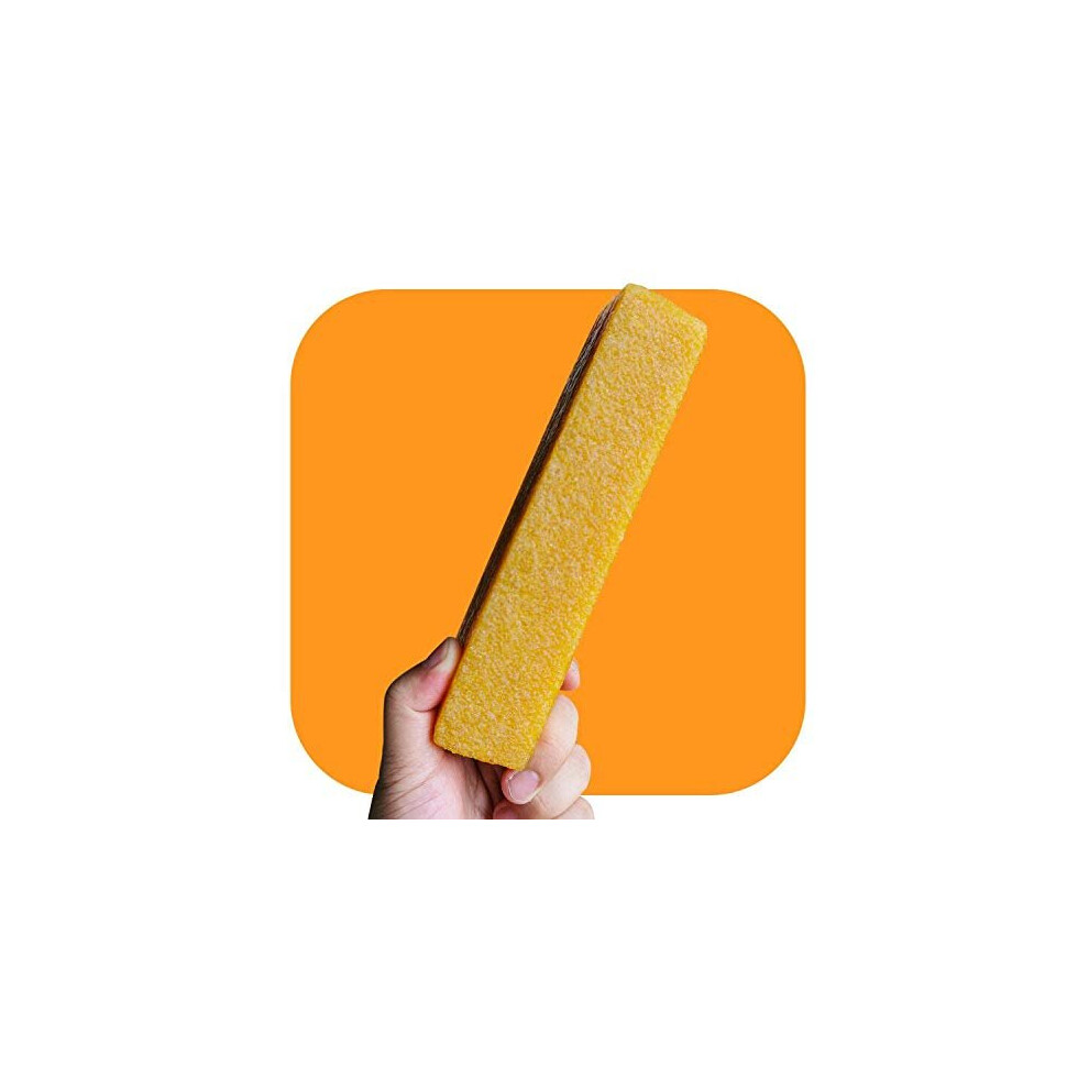 40Mm X 40Mm X 200Mm Abrasive Cleaning Eraser Stick For Cleaning Abrasive Sanding Belts Sanding Discs Sandpaper Rough Tape Skateboard And Shoes Natural 7320002357944