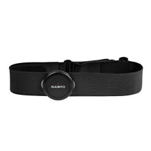 SUUNTO Smart Herzfrequenzgurt: Präzise Herzfrequenzmessung, Bequeme Passform, Schwarz