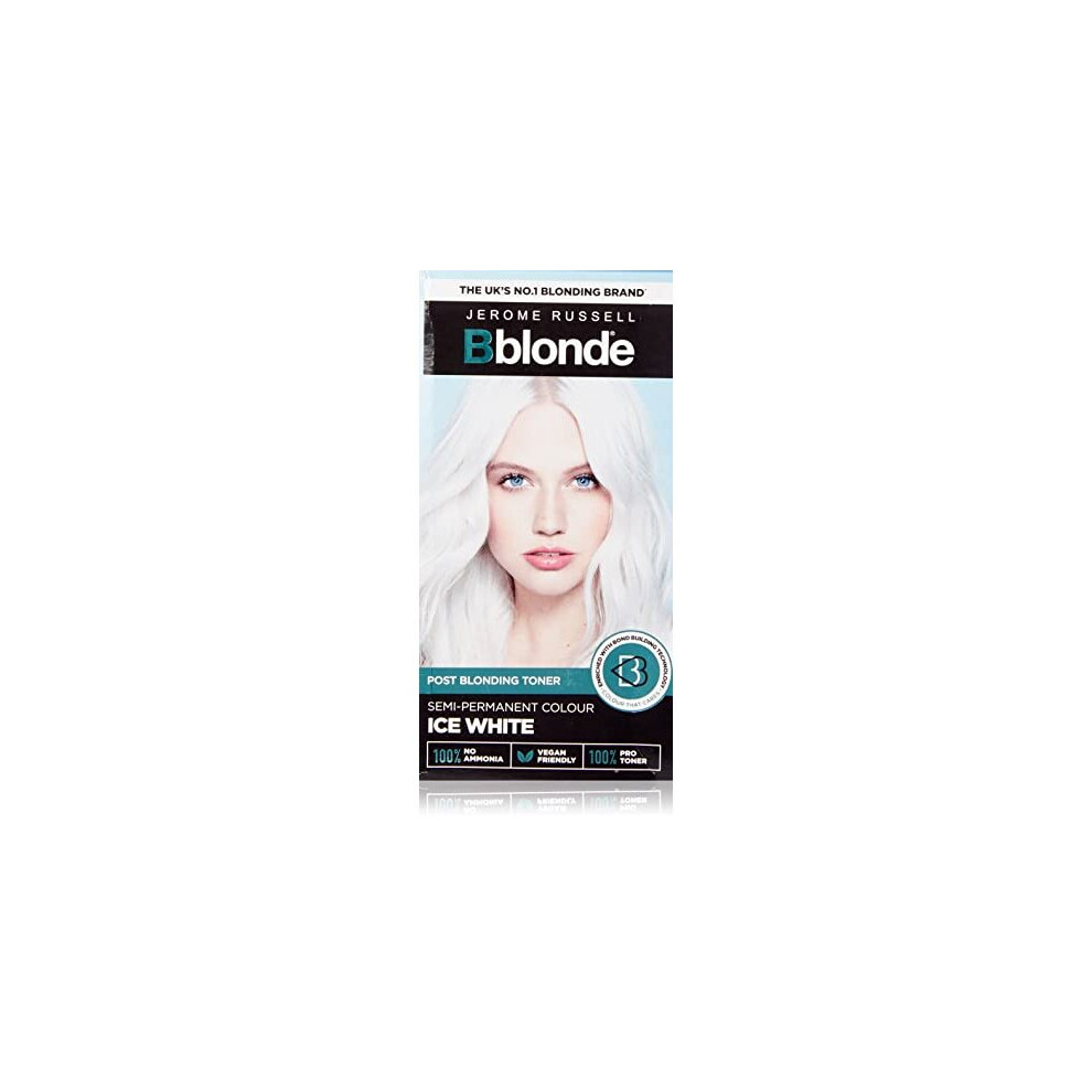 BblondeJerome Russell SemiPermanent Toner Ice White 160 g