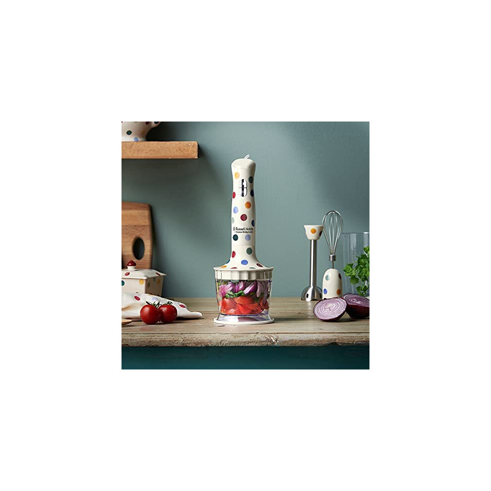24673-emma-bridgewater-3-in-1-hand-blender-polka-dot-stick-blender-with-hand-whisk-and-mini-chopper-attachments-500-watt
