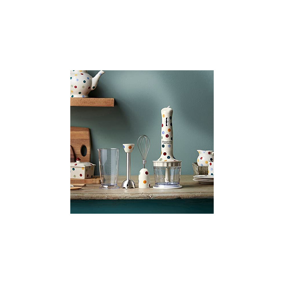 24673-emma-bridgewater-3-in-1-hand-blender-polka-dot-stick-blender-with-hand-whisk-and-mini-chopper-attachments-500-watt