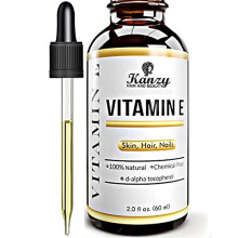 Kanzy Vitamin E Oil for Face Skin 100 Naturally Sourced PlantBased Organic Pure Vitamin E Oil for Hair dAlphatocopherol Body Oil for Women Men