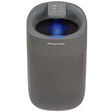 RHDH1101G Ozone Free 1L 2 in 1 Grey DehumidifierAir Purifier with HEPA Filter 20m2 Room Size LED Lighting Captures Bacteria for Home Kitchen Basement