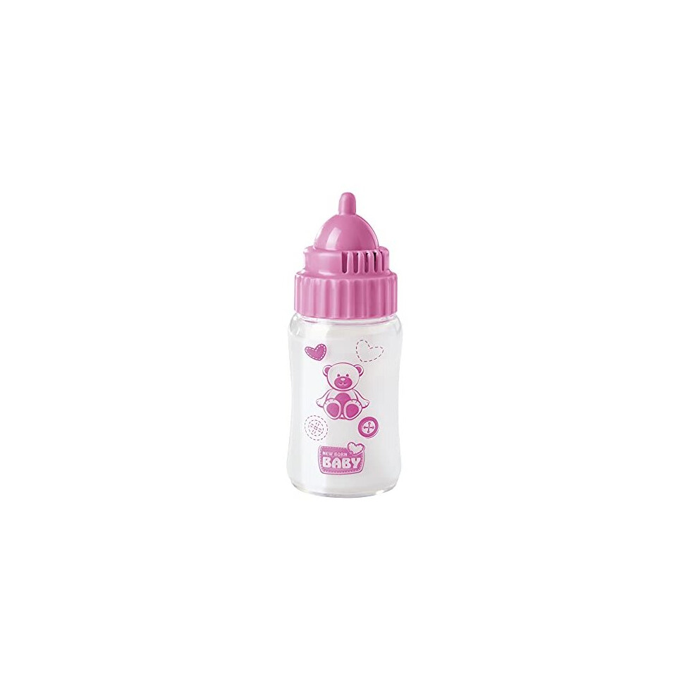 New Born Baby 105560009 Magic Milk Bottle with Sound Milk Bottle with Disappearing Milk 3 Baby Sounds 13 cm for Children from 3 Years