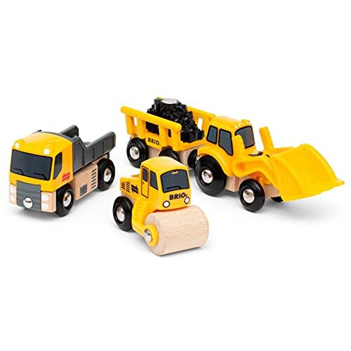 Brio Coffret van 3 bouwmachines BRIO - Ravensburger - Gemengd vanaf 3 jaar 1