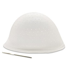 Holes Opened Highlight Cap Frosting Cap Tipping Cap Streaking Cap Silicone Hair Highlighting Cap for Highlights DIY Hair Coloring Hat Dyeing Salon at