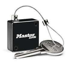 5490EURD Retractable Tether for Key Safe Up to 91 cm Long Black