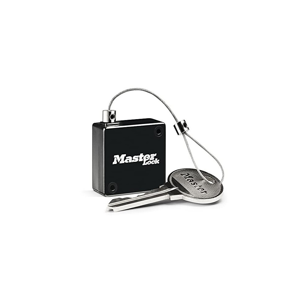 5490EURD Retractable Tether for Key Safe Up to 91 cm Long Black