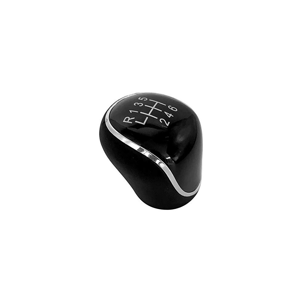 6 Speed Gear Shift Knob for Ford Focus Mk2 Kuga Mondeo Mk4 SMax CMax Manual Gear Shifter Stick Car Shifter Black 1798600