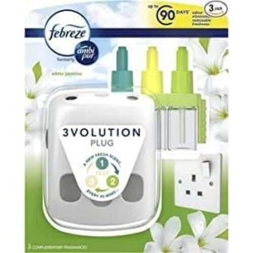 Ambi Pur 3Volution Air Freshener PlugIn Starter Kit 1 plug 1 refill