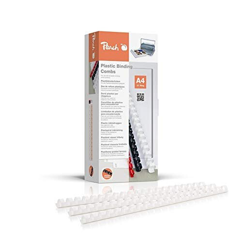 Binding Combs 12mm 95 A4 sheets white
