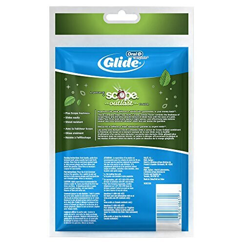 Oral-B Oral B Glide Floss Picks Plus Scope Outlast Long Lasting Mint 75 ct 1