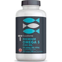 Omega 3 Fish Oil 2000mg with 660mg EPA 440mg DHA 2 Capsules Serving 6 Months Supply 360 1000mg Pure Extra High Strength Fish Oil Capsules
